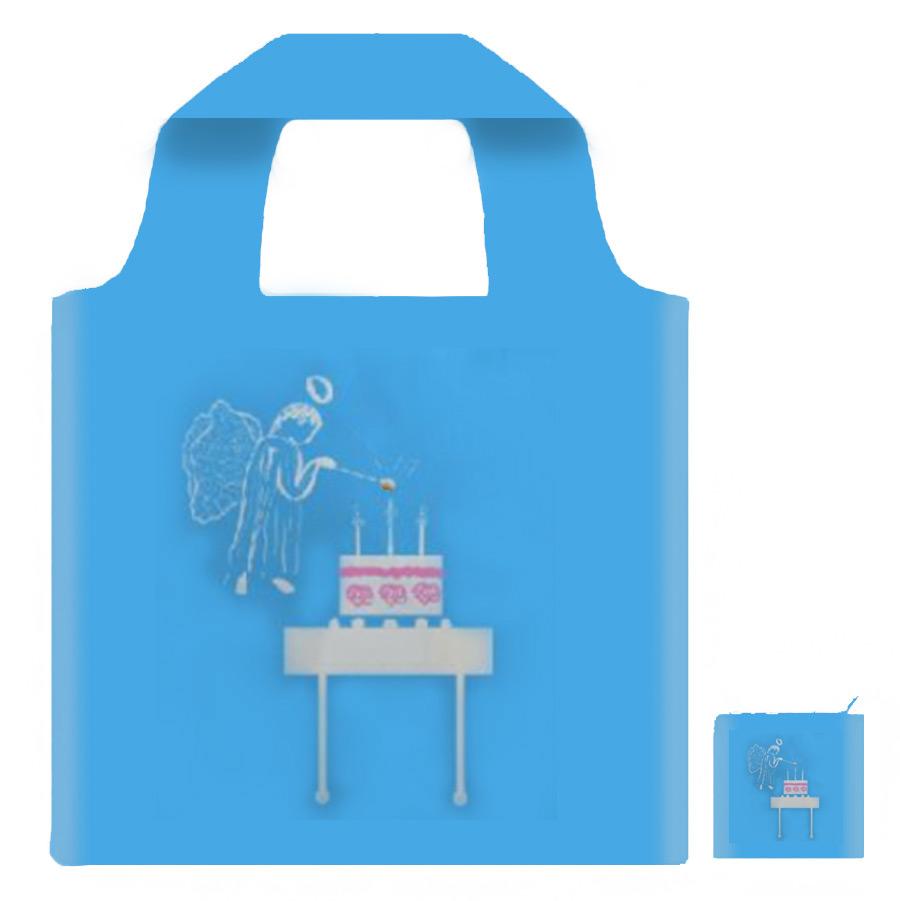 Angel birthday gift tote bag