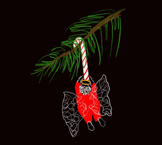 Naughtiest Angel Folding Tote