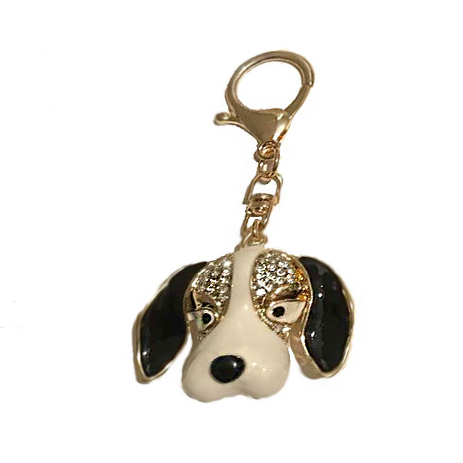 Beagle Purse Dangle Keychain