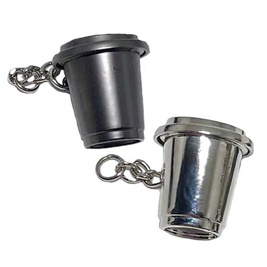 Coffee Purse Dangle Keychain