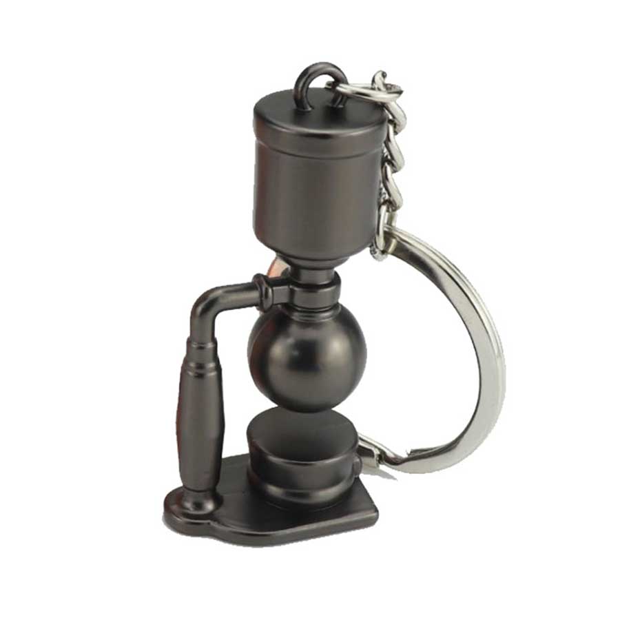 Coffee Purse Dangle Keychain