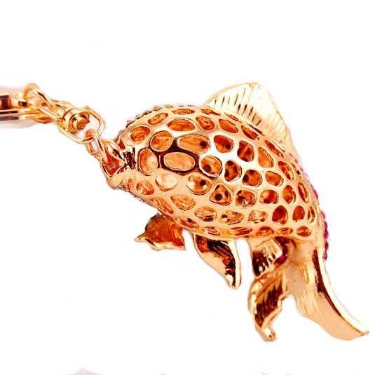 Fish Purse Dangle Keychain