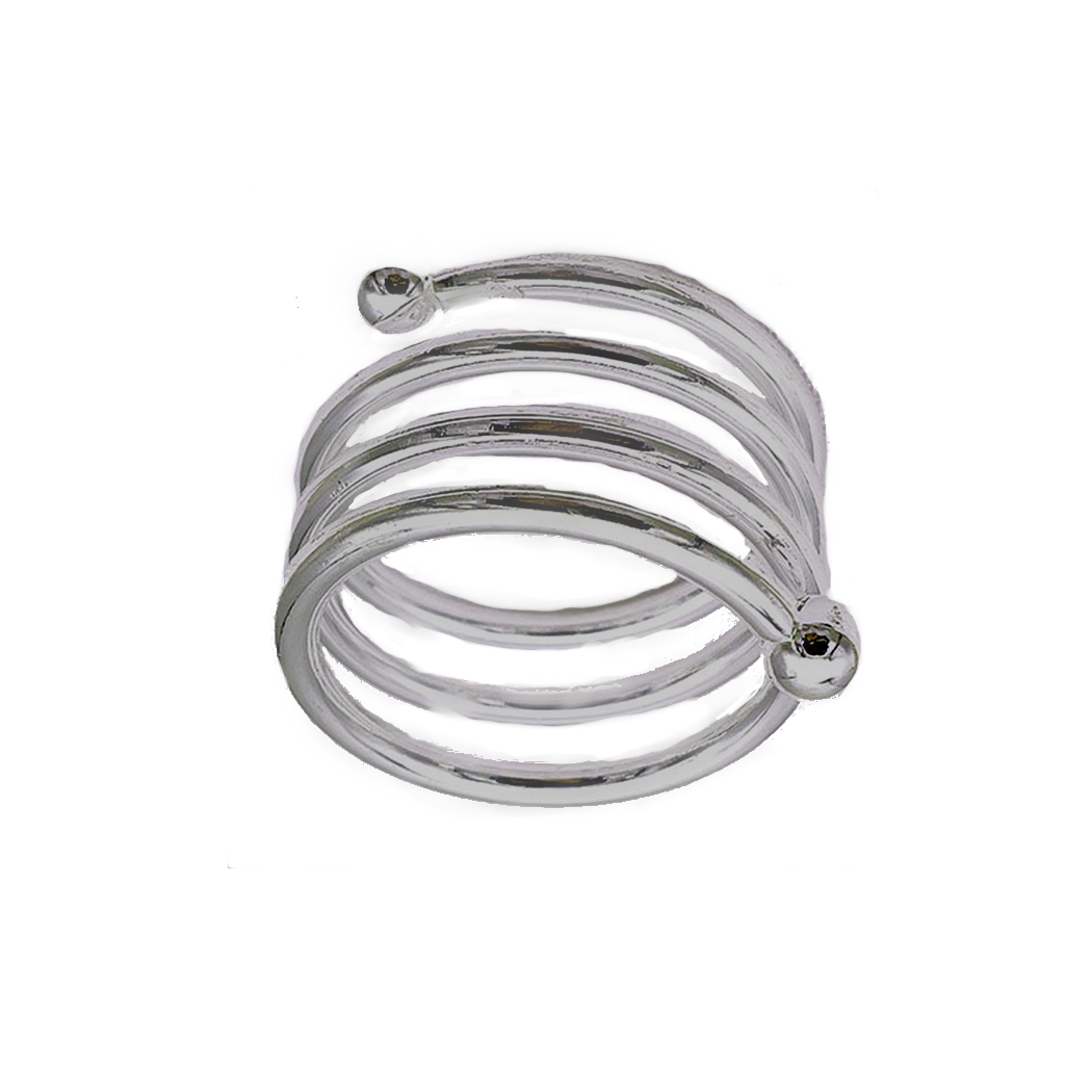 BIG Spiral Scarf Ring