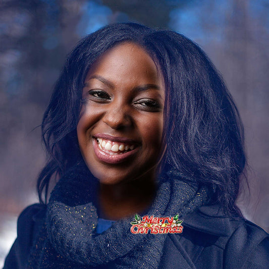 Merry Christmas Scarf Ring