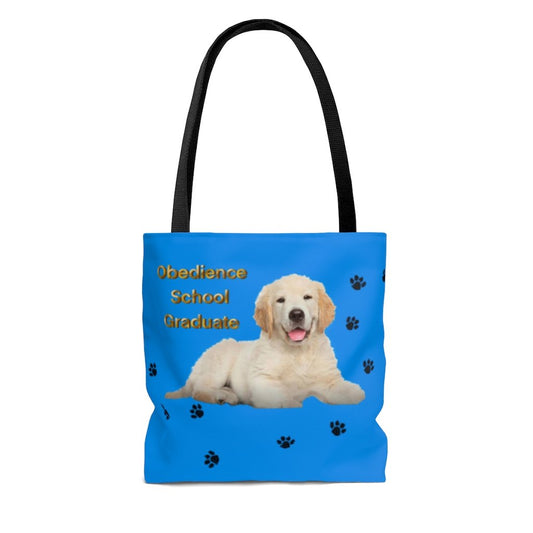 Obedience School Graduate Long Strapped Tote