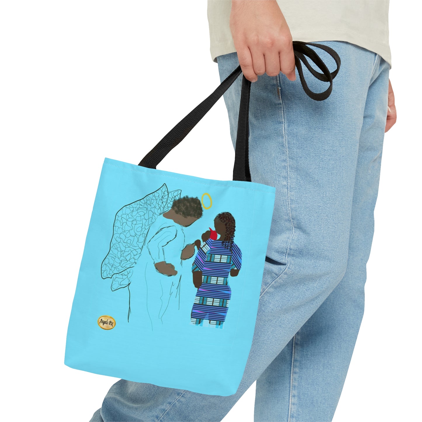 Gramma Angel Strapped Tote