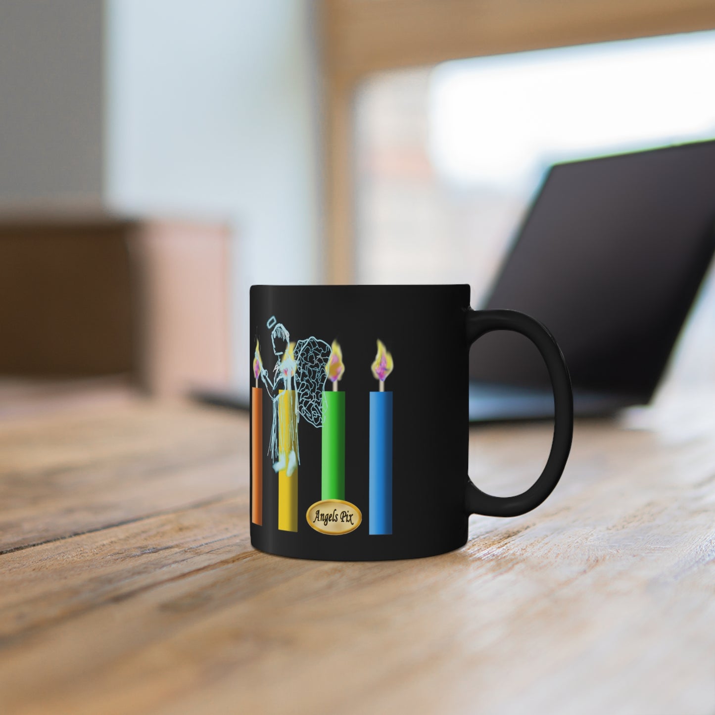 Hannukah Angel Mug, 11 oz.