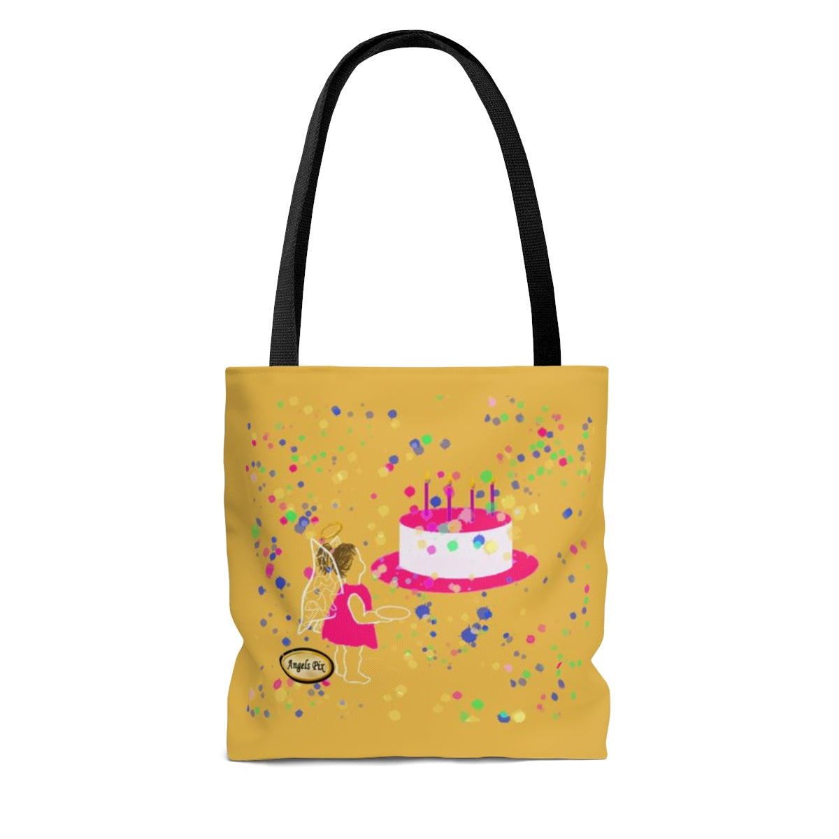Angel Cake Please Strapped Tote