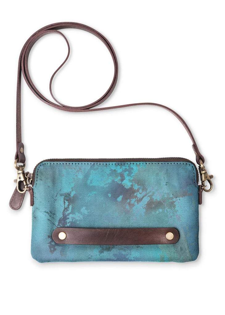 Blue Dreams Cotton Clutch - Only 2 of 20 Remain