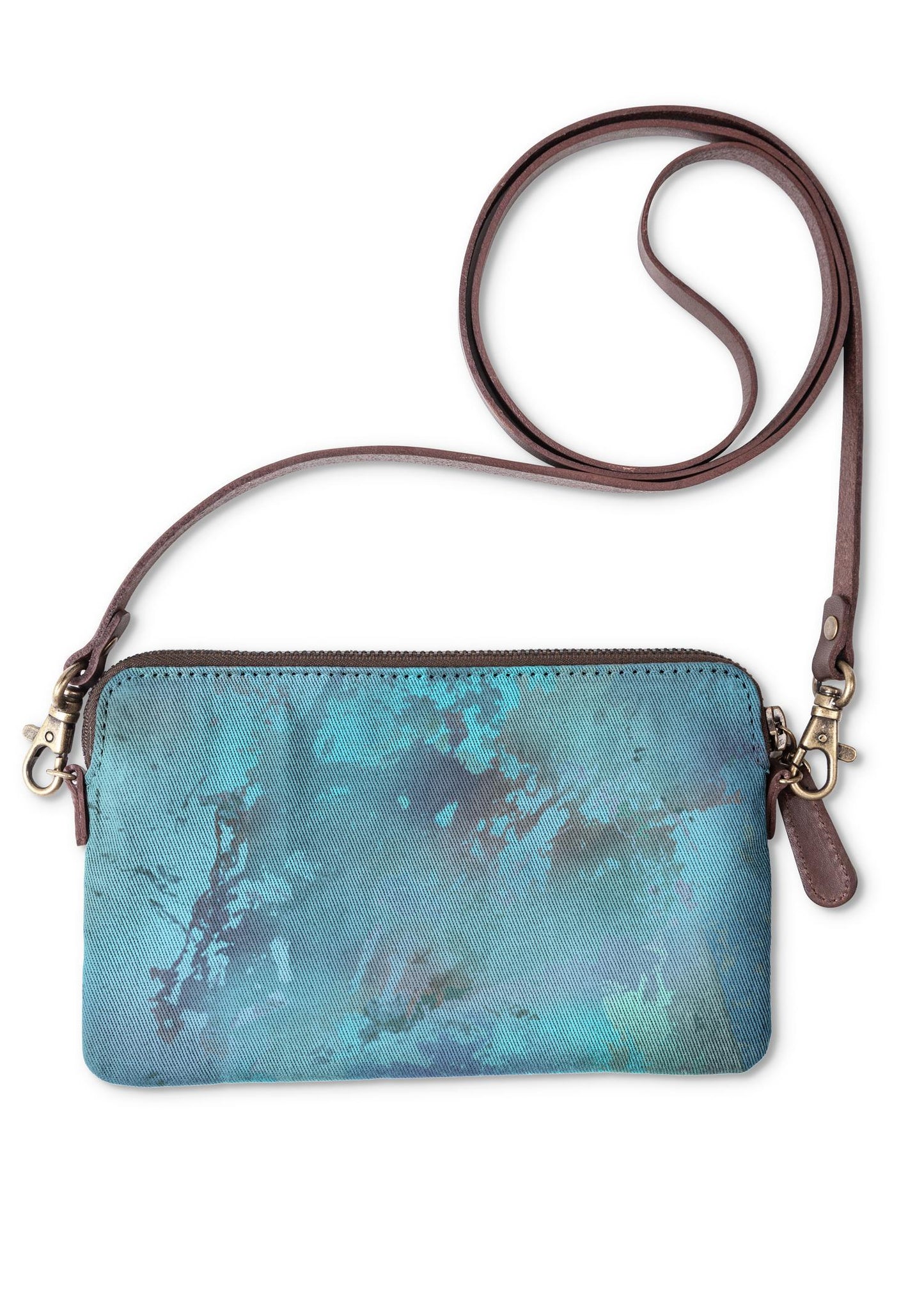 Blue Dreams Cotton Clutch - Only 2 of 20 Remain