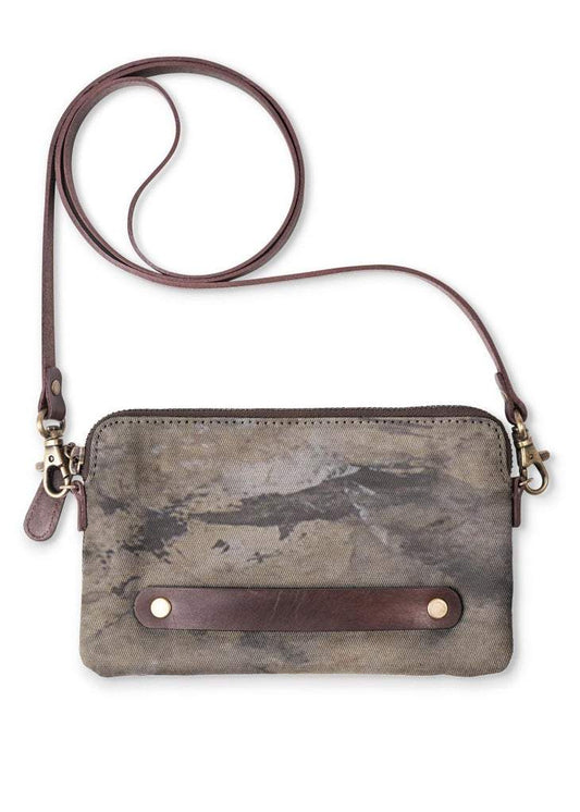 Granite Mood Cotton Clutch - Only 2 of 20 Remain