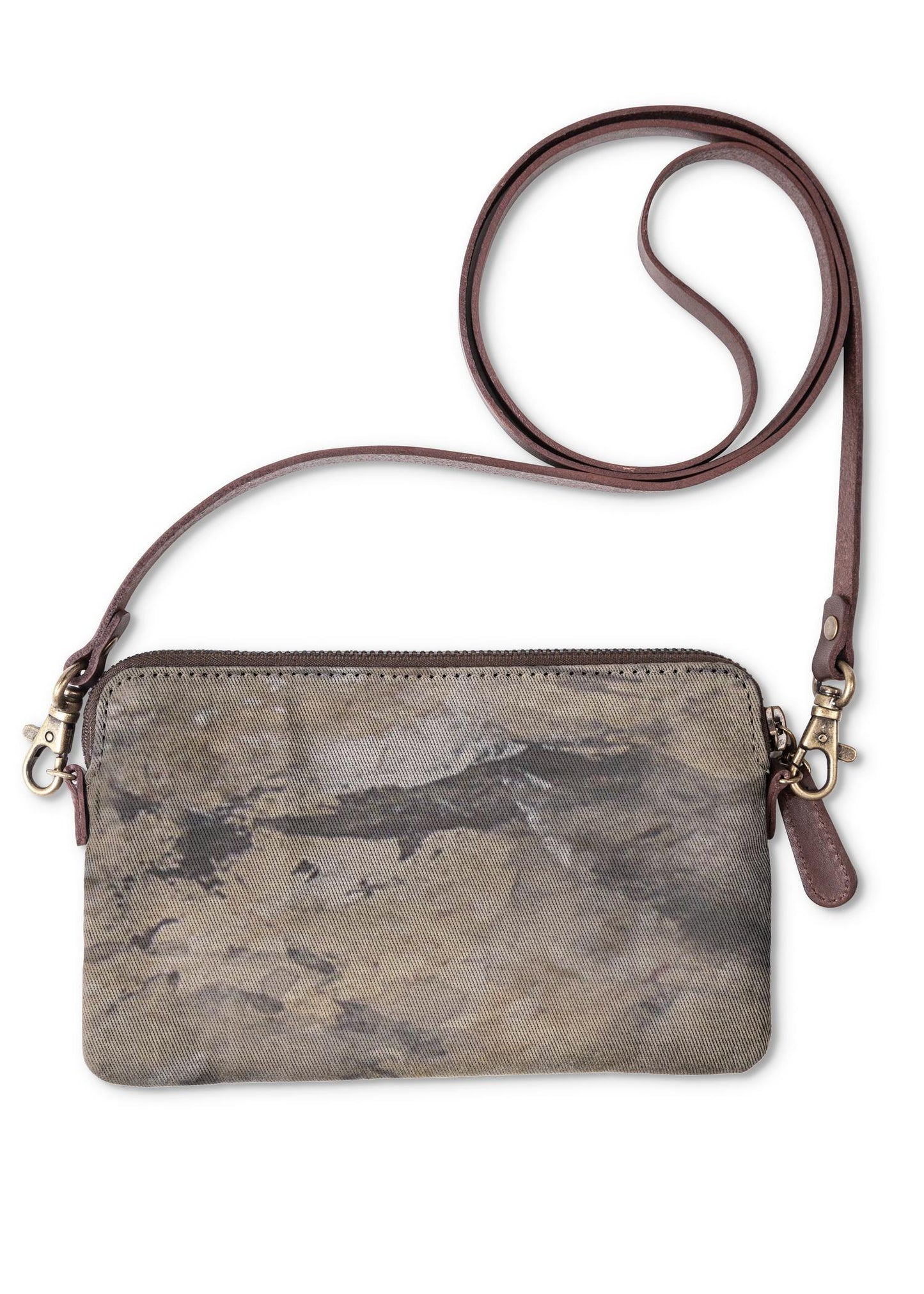 Granite Mood Cotton Clutch - Only 2 of 20 Remain