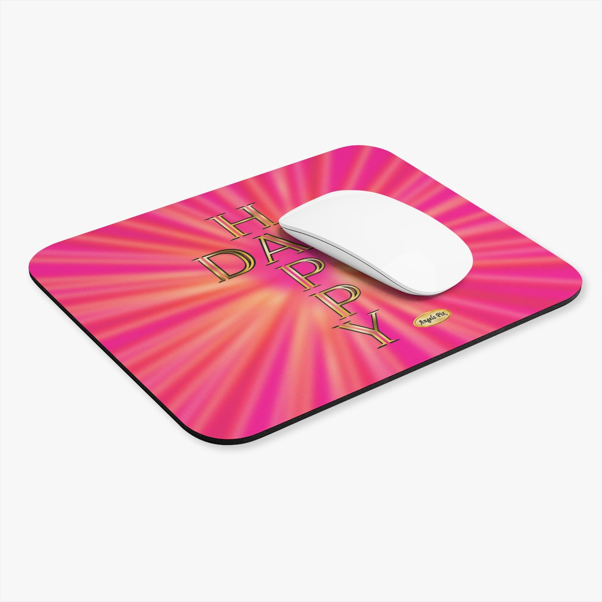 Happy Day Pink  Mouse Pad