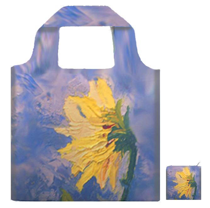 Sunflowers on a blue sky tote bag