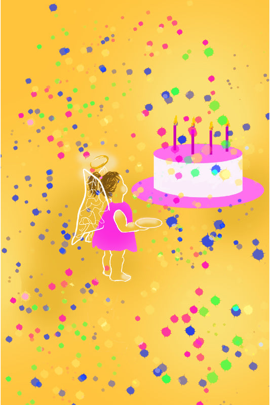 Angel Cake Folding Tote