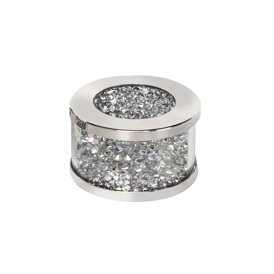 Pashmina and big wool scarves need a giant scarf ring. Shiny crystals make it the perfect gift.