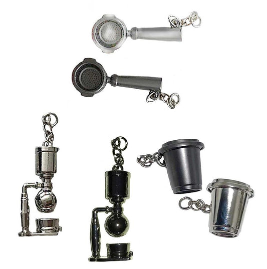 Coffee Purse Dangle Keychain