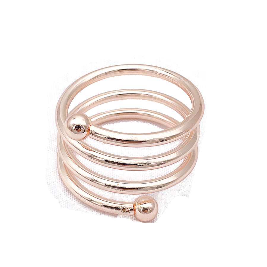BIG Spiral Scarf Ring