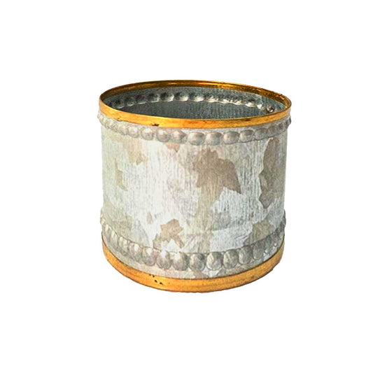 Mixed Metals Scarf Ring