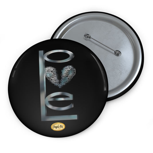 Silver Angel's Love Pin