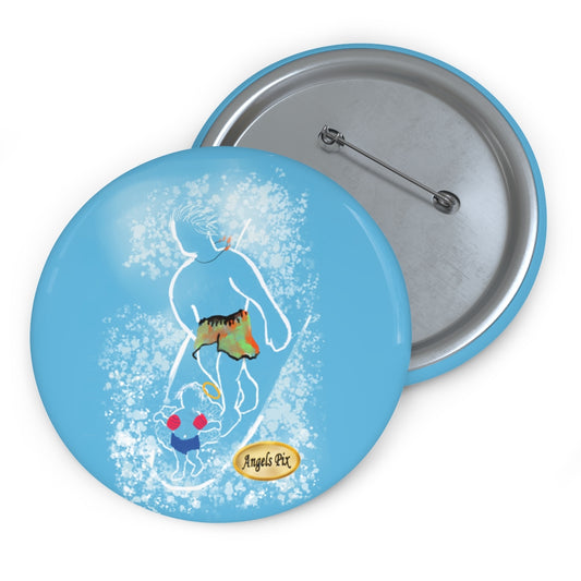 "surfer dude" "hanging ten" surfboard cherub angel gift tween