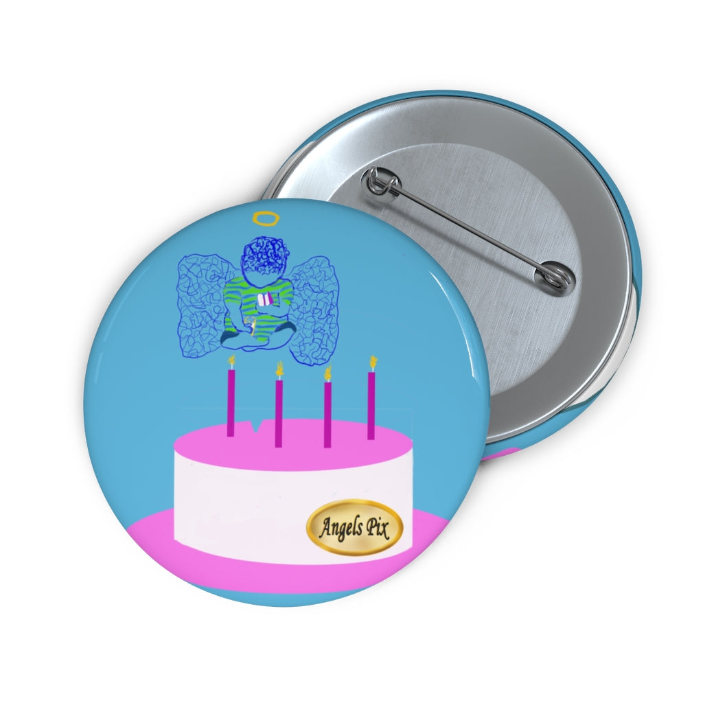 The Cherub Snitches Cake Pin