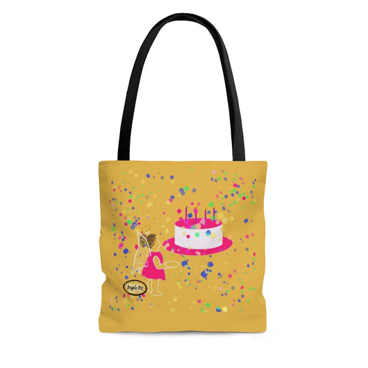 Angel Cake Please Strapped Tote