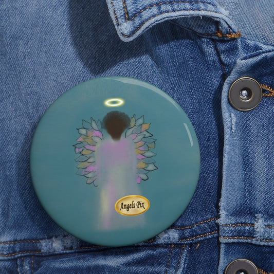 Black Angel Pin